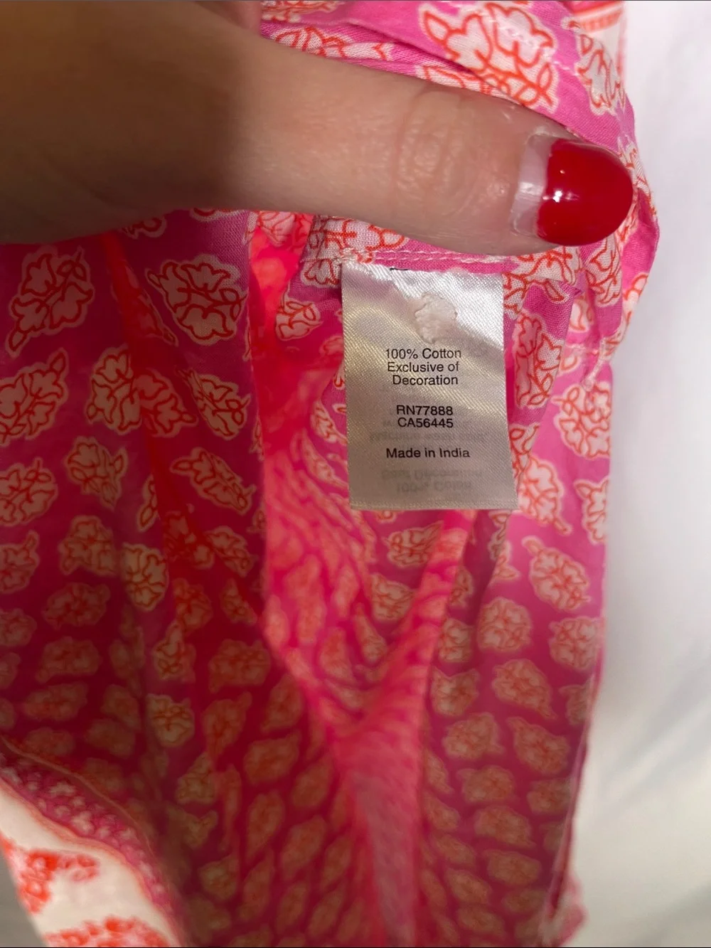 J. CREW WOMENS BOHO CAFTAN SWIM COVERUP DRESS PAISLEY PINK MEDIUM